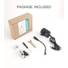 Clscea CO2 Bubble Counter with Solenoid Valve and Check Valve