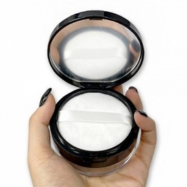 DAYA Powder Case 20g Empty Portable Container for Loose Powder Puff 2ea