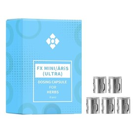 WOLKENKRAFT FX MINI (ULTRA) | ÄRiS (ULTRA) Dosing Capsules for Herbs Made of Stainless Steel | Set of 5 | Original Accessories for WOLKENKRAFT FX Mini (ULTRA) and ÄRiS (ULTRA) Vaporizer
