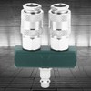 1/4 Inch Straight Two Way American Quick Connector Adjustable Valve