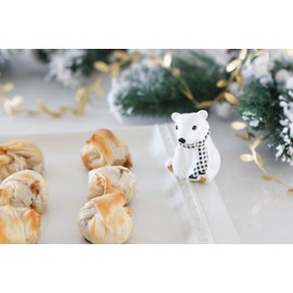 Nora Fleming Hand-Painted Mini: Polar Brrr! (Polar Bear) A254