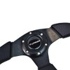 TIYPEOR D-Shaped Racing Adventure Car Steering Wheel 13"/320mm Flat Drift