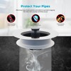Hibbent 3 in 1 Kitchen Sink Drain Strainer, Stainless Steel