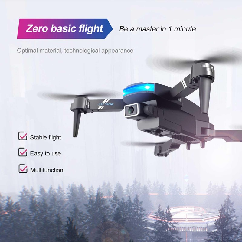 Four-axis Mini Drone Remote Control Helicopter with LED Colorful Light