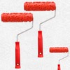 2 Pcs Texture Roller 7'' Drywall Texture Roller Decoration Textured