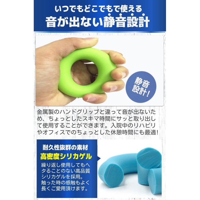 fogman Hand Grips, Grip Training Rehab 30LB, 40LB, 50LB, Set