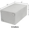 16 Gallon RV Fresh Water Tank, Potable Water Storage Tank
