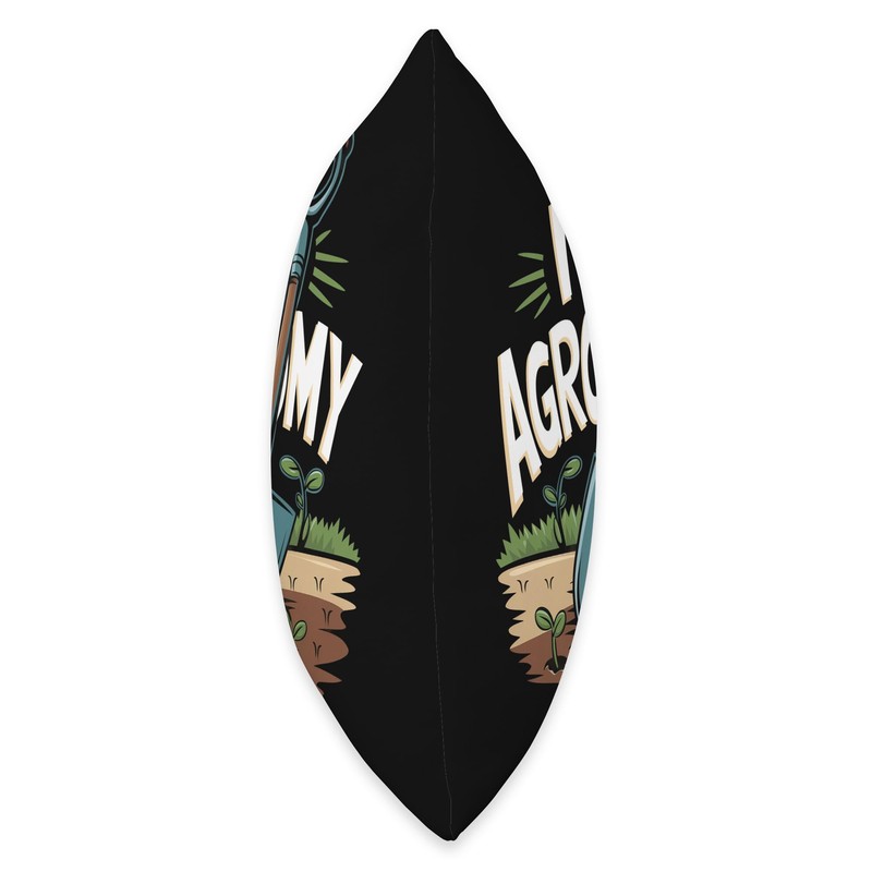 I Dig Agronomy Throw Pillow