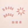 MISUD Press on Nails - Long Stiletto Glue on Nails,