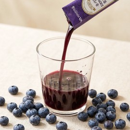 Vitamin Village [2 week supply] Vitamin Village organic 100% juiced blueberry sticks, 14 packets, 1 unit / [2주분] 비타민마을 유기농 100% 착즙 블루베리 스틱 14포, 1개