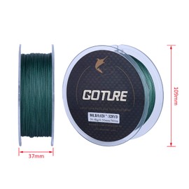 Matymats 4/8 Strands Braided Fishing Lines, Ultra Strong Abrasion Resistant Braid Fishing Line, Zero Stretch 8-80lb Sea Fishing Line, Braid Line for Freshwater Saltwater