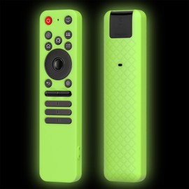 JCMOYUTY Silicone Case Cover for LG MR25GA Remote, Protective Sleeve for 2025 LG OLED Smart TV C5 B5 G5 M5 Series Remote, Glow Green