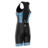 SLS3 Triathlon Suit for Women-Iris Blue Floral-Medium