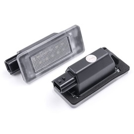 LED License Plate Light for N-issan Altima 2019 2020 Serena C27 from 2016 Dacia Duster from 2018 CAN-BUS SMD Xenon White Day Lamp OEM 265108990E