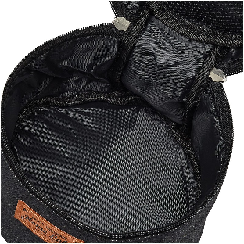 PEARL METAL Lunch Bag Black Denim 1060 Bowl Lunch Jar
