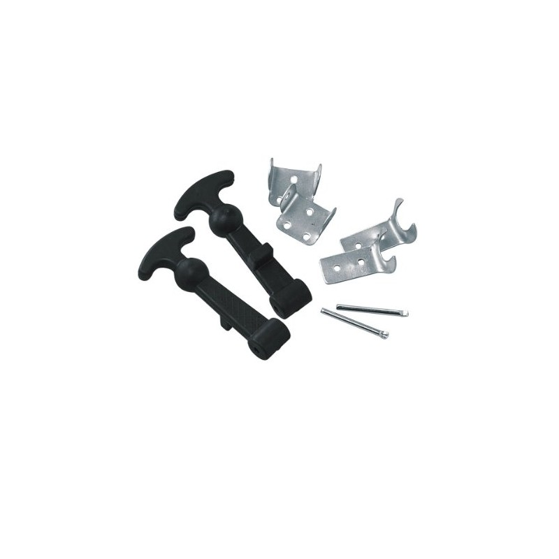 Pilot LA_65000 Rubber Bonnet Mounting Bracket 12 cm 2 Pieces