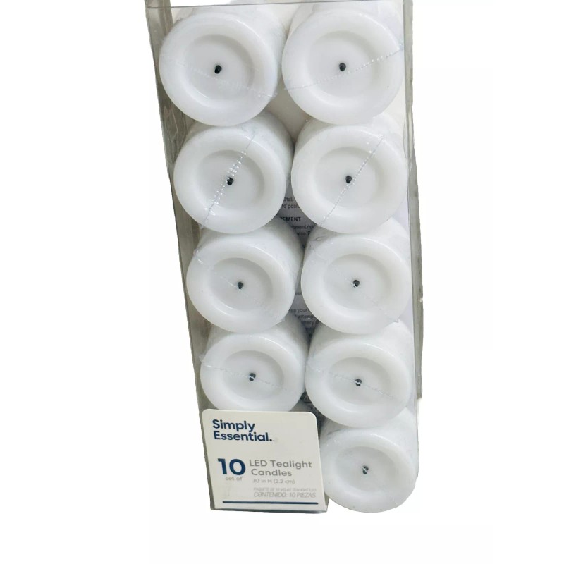 Bed Bath & Beyond Simply Essential 10 LED Tealight Candles,