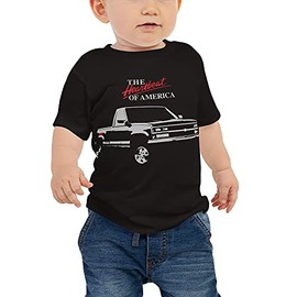 JG Infinite 1988 Chevy C/K1500 Pickup Truck Baby Jersey Short Sleeve Tee Black