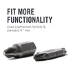 LEATHERMAN, Bit Kit, 21 Double-Ended Screwdriver Bits for Multi-Tools