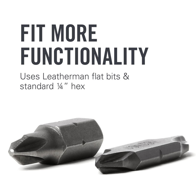 LEATHERMAN, Bit Kit, 21 Double-Ended Screwdriver Bits for Multi-Tools