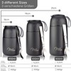 Milu® Thermal Food Container with Engraving, 450/650/800 ml, Gift Idea,