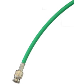 Blue Jeans Cable 3G/6G HD-SDI Cable, Made with Belden 1694A and Canare BNCs (100 Foot, Green)