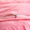 Uhamho Faux Fur Velvet Fluffy Bedding Duvet Cover Set Down
