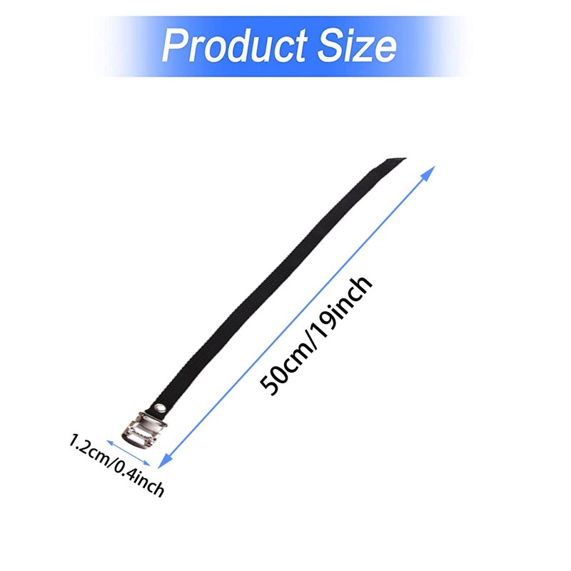 Pack of 6 bicycle pedal straps, bicycle lashing straps, bicycle