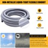 Wocloer Liquid-Tight Conduit, 1-1/4 inch 25 Foot Flexible Non Metallic