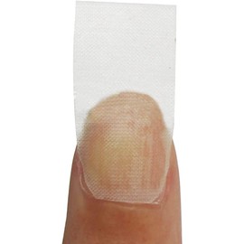 White Strong Nail Protector Fiberglass Wrap for UV Gel Acrylic Nails Self Adhesive Fiberglass abd Silk Wrap Nail Art Tool Silk Clean Self Adhesive Anti Damage DIY Gifts