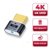 4K HDMI Dummy Plug Display Emulator Headless Ghost Adapter Compatible