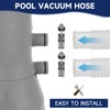 Pool Hoses for Above Ground Pools, 3 Pack 1.25 x