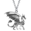 DALANE Enamel Alloy Novelty Dragon Necklace Dinosaur Pendant Jewellery Gifts