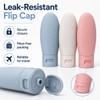 Travel Bottles, 3 Piece Leakproof Squeezable Containers