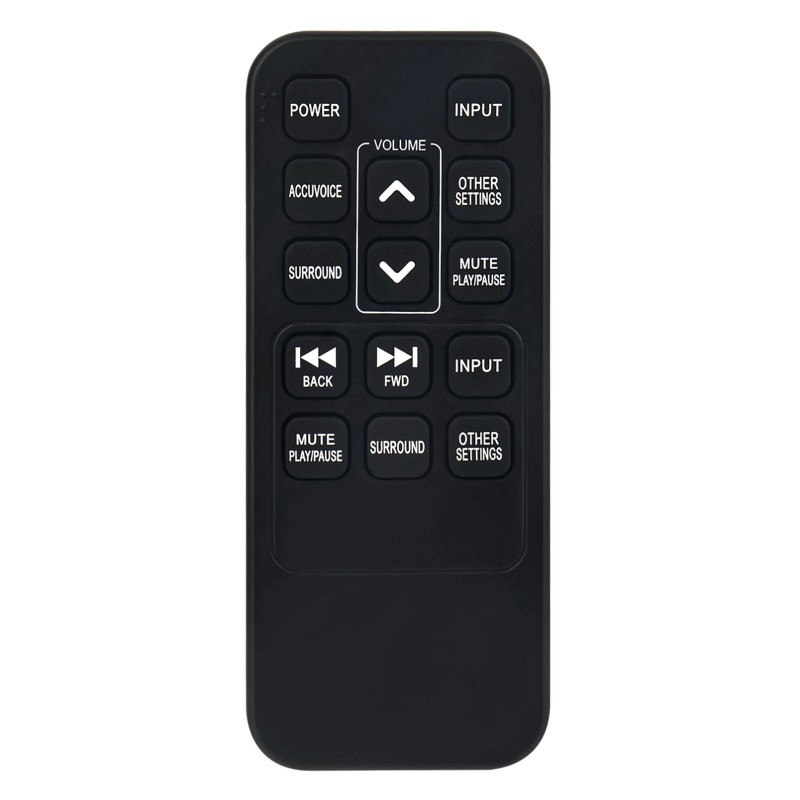 For Zvox Replacement Remote for ZVOX Accuvoice AV157 AV355 AV455
