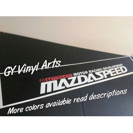 Gy Vinyl Arts Windshield Sun Visor Strip Decals Cars Stickers Banners Fits MAZDASPEED Cars