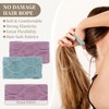 QIUTIMIY 10 Pcs No Damage Hair Ties Thick Hair Elastic