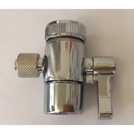 Malida Countertop filter to 3/8 inch O.D. Tubing Faucet Adapter,Kitchen Bathroom Sink Faucet Diverter Valve for Above Counter Water Filter Faucet Sprayer attachment