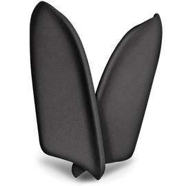 UMISHI Auto Armrest Vinyl Front Door Panels Armrest Lid for 2008 2009 2010 2011 2012 Honda Accord (Black, Door Panels Armrest)