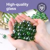 DomeStar 1LB Glass Marbles, Marbles Bulk 0.63 Inch Vase Fillers