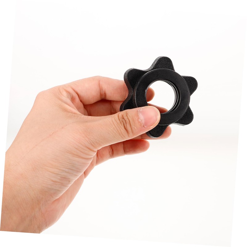 ULTECHNOVO 2pcs Barbell Clips Secure Weightlifting Barbell Collars for Stability