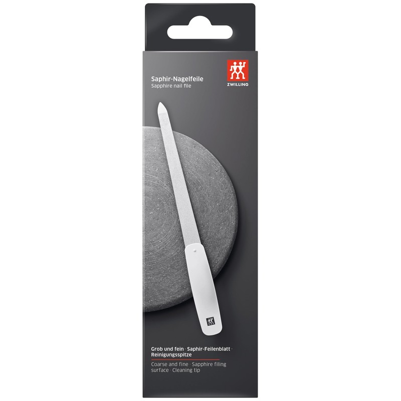 ZWILLING Sapphire Nail File, Professional File Blade with High-Quality Coating,