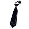 Lunali Charm Necktie Chain with Adjuster One-Touch Wearing, Monotone, Black,