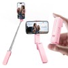 yAyusi Extendable Mini Selfie Stick, Portable Pocket Selfie Stick with