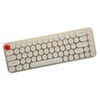 Wireless Keyboard Mouse Combo Mini Portable Retro Silent 2.4G Wireless