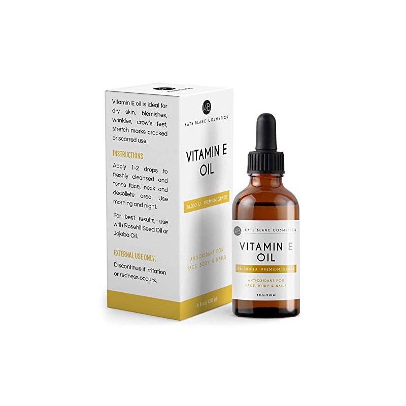 Kate Blanc Cosmetics Aceite de vitamina E, Hidrata la cara