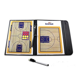 Folding Magnetic Basketball Coaching Board Basketball Coach Tactics Book