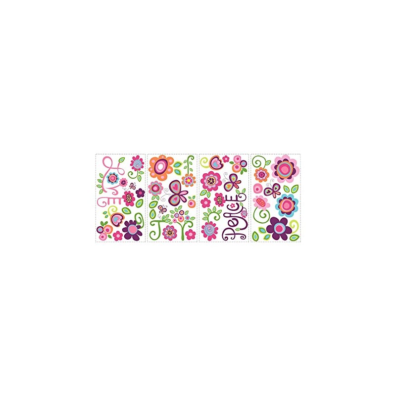 RoomMates RMK1649SCS Love, Joy, and Peace Quote Peel and Stick
