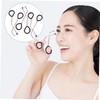 FOMIYES Eyelash Curler Set 6 Pcs Refill Pads Stylish Portable