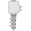 HydraForce SV10-41M-0-N-00 Spool Valve, 4-Way, 2-Position, Normally Closed, Manual Override